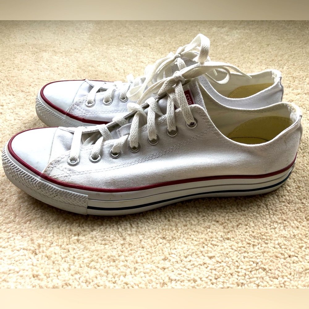 Men’s Converse All Star white size 11.5. New never worn